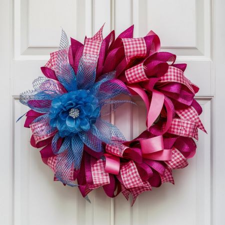 Spring time Floral Wreath